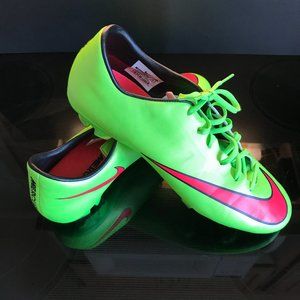 Nike Mercurial Superfly Soccer Cleats sz 11.5 Electric Green Rinaldo Football